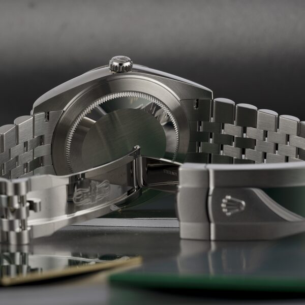 Rolex Datejust 41 Oystersteel and 18K White Gold 41 mm White Dial 126334-0010 - Image 16