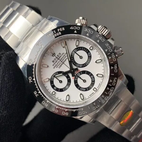 Daytona Siver Classic Panda Black & White Dial 40mm - Image 5