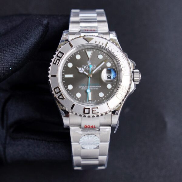 Yacht-Master 1 Pure Silver Stainless Steel Multiple Dial Options 40mm - Image 10