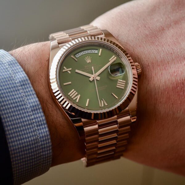 Rolex Day-Date President 40mm 18ct Everose Gold 228235-0025 Unworn - Image 10