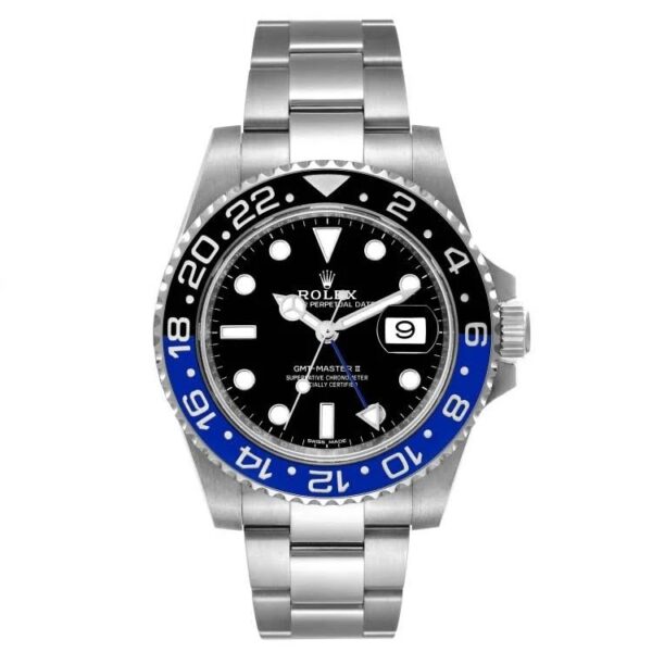 ⌚Rolex GMT-Master II 40mm Stainless Steel m126710 Series Batman & Pepsi - Image 28